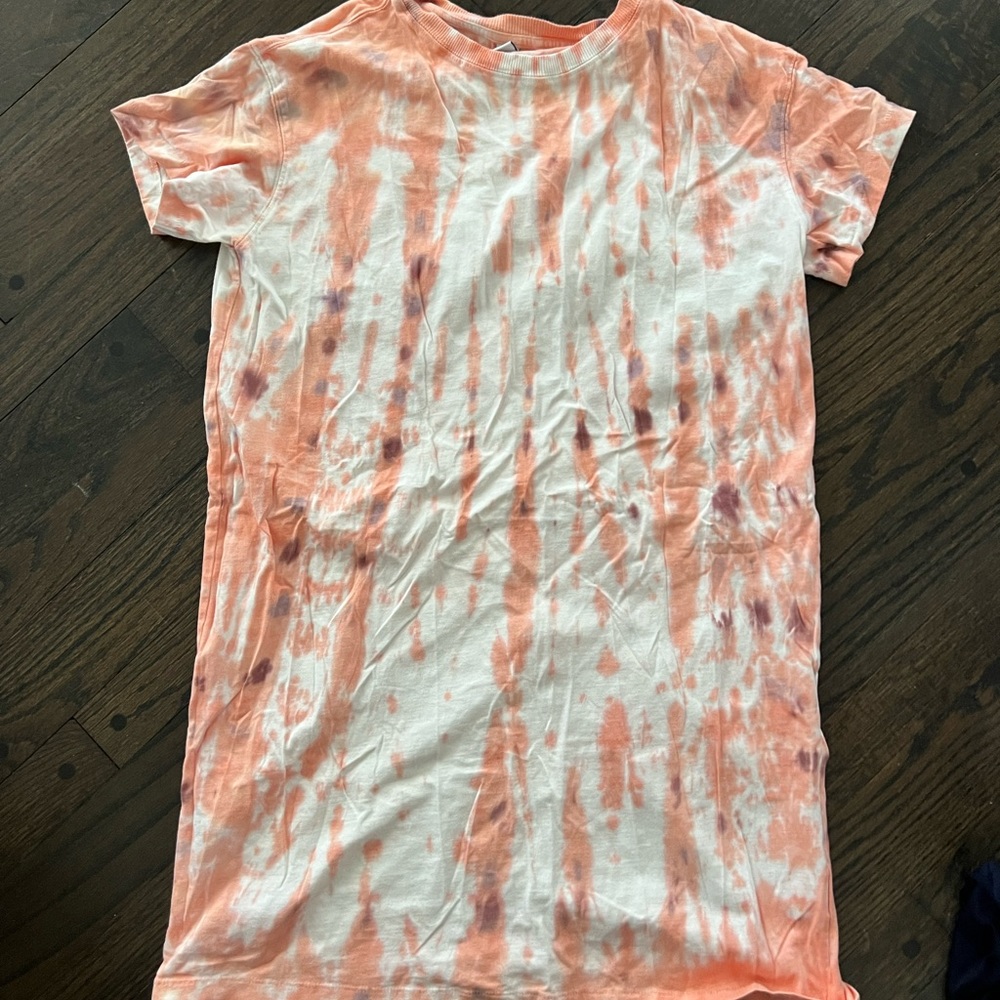 Tie Die T-Shirt Dress